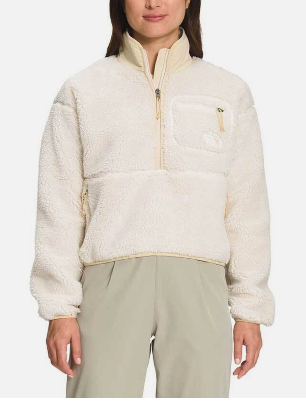 The North Face Jacquard 1/2 zip jacket